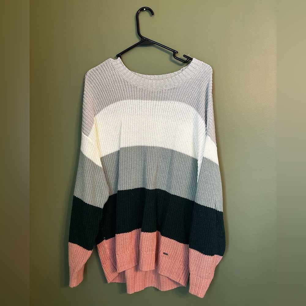 Hollister block color sweater